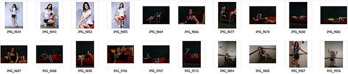 Отобранные фотографии для цветокоррекции Фото