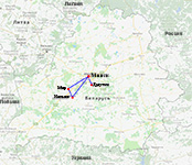 Карта Белоруссии Карта