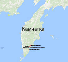 Карта Камчатки Карта