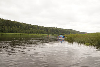Сплав на байдарках Мультитур