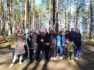 Команда ВЕСЕЛЫЕ РЕБЯТА занявшая 3 место Турслет