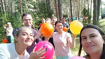 Веселые старты Турслет