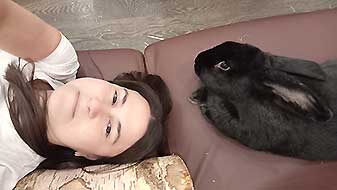 Кролики в антикафе. Сириус Зайкафе